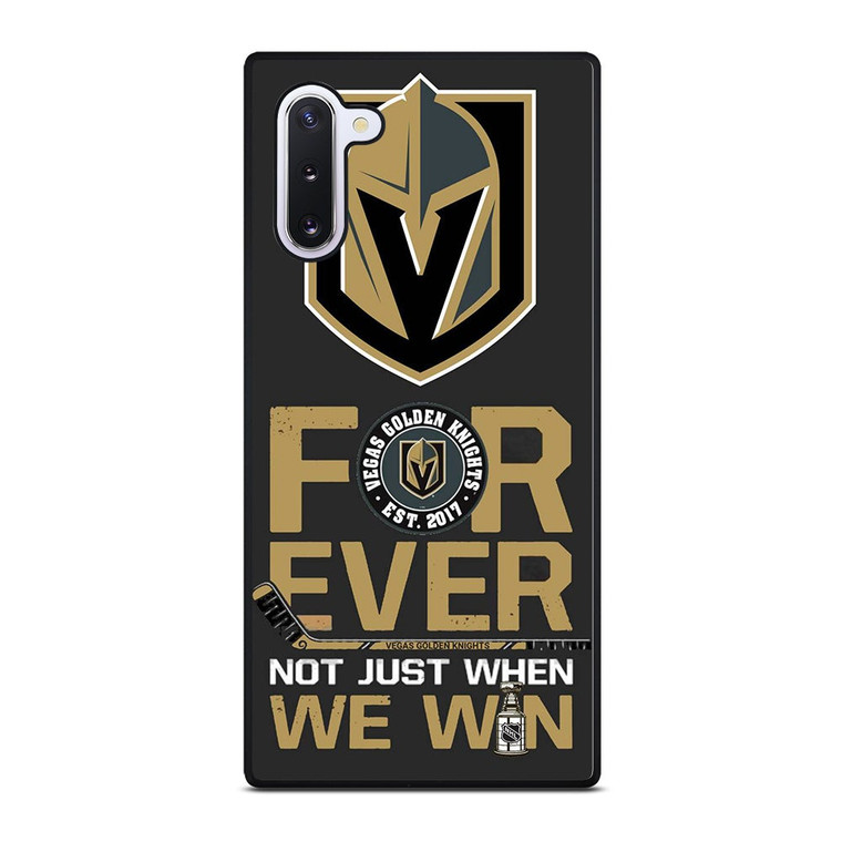 VEGAS GOLDEN KNIGHT FOR EVER NOY WHEN WE WIN Samsung Galaxy Note 10 Case Cover