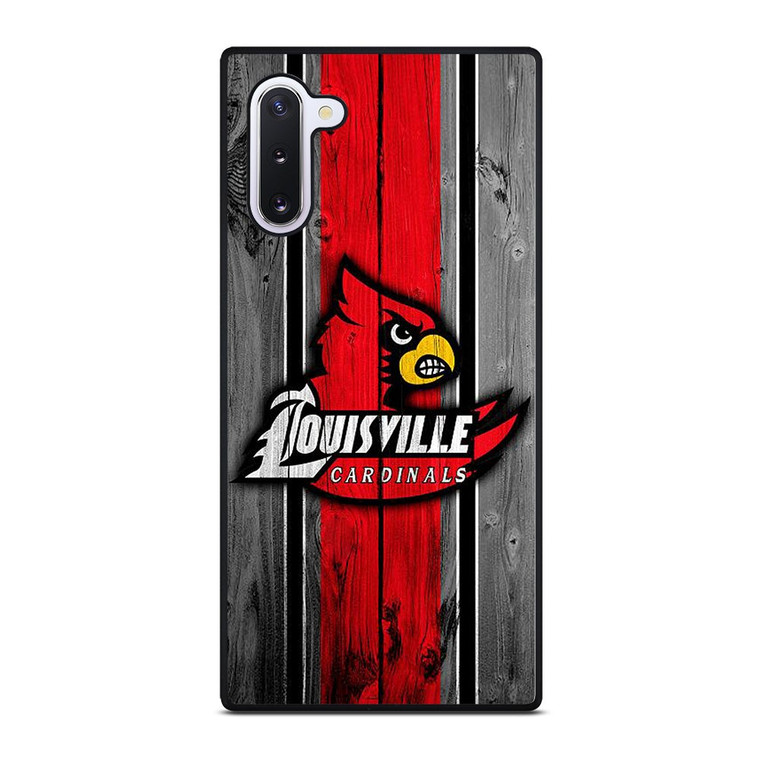 UNIVERSITY OF LOUISVILLE  WOODEN LOGO Samsung Galaxy Note 10 Case Cover