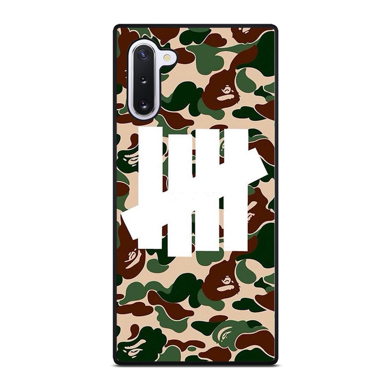 UNDEFEATED BAPE CAMO Samsung Galaxy Note 10 Case Cover