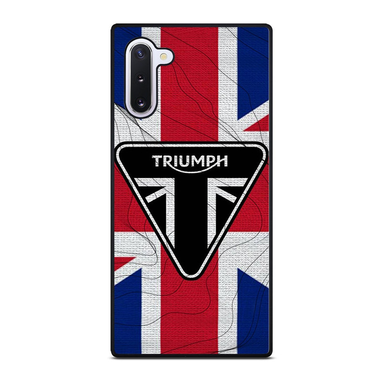 TRIUMPH MOTORCYCLE icon Samsung Galaxy Note 10 Case Cover