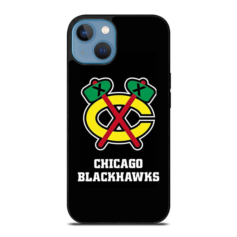 CHICAGO BLACKHAWKS SYMBOL iPhone 13 Case Cover
