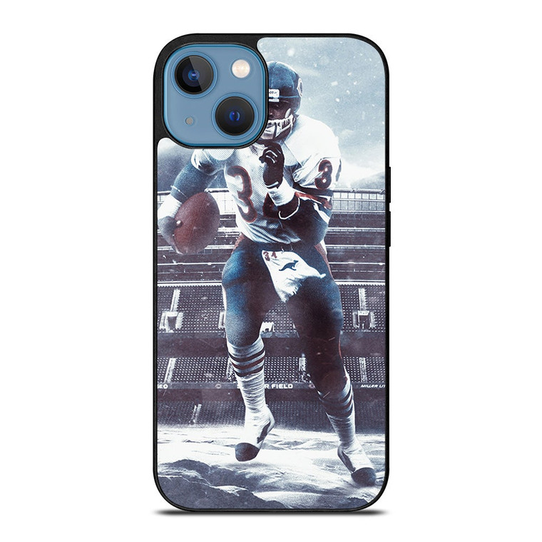 CHICAGO BEARS WALTER PAYTON NFL FOOTBALL iPhone 13 Case Cover