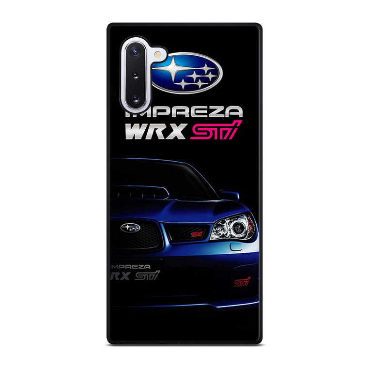 SUBARU IMPREZA WRX STI BLUE CAR Samsung Galaxy Note 10 Case Cover