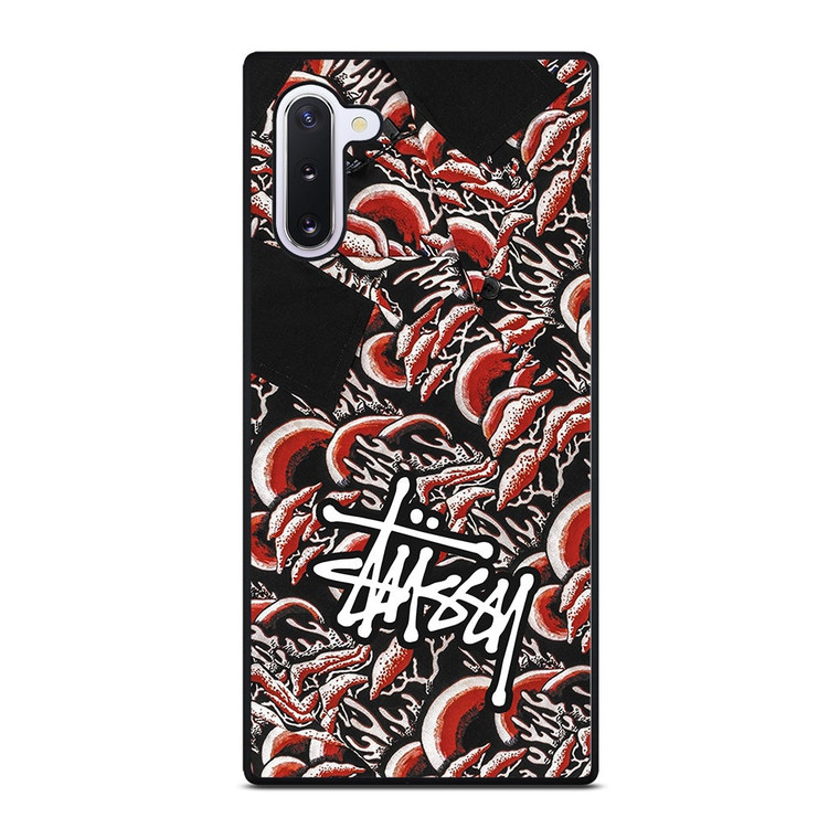 STUSSY CORAL PATTERN Samsung Galaxy Note 10 Case Cover