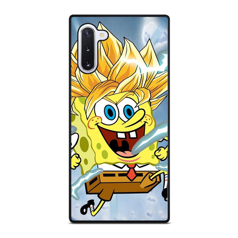 SPONGEBOB DRAGON BALL SAIYAN Samsung Galaxy Note 10 Case Cover