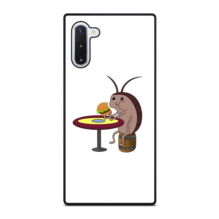 SPONGEBOB COCKROACH EAT PATTY Samsung Galaxy Note 10 Case Cover