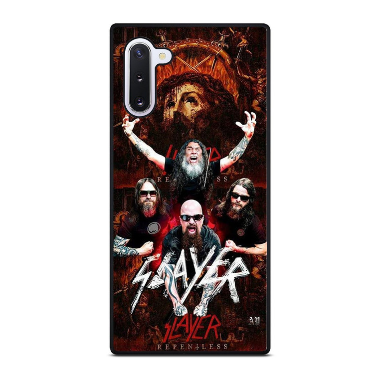 SLAYER METAL BAND POSTER Samsung Galaxy Note 10 Case Cover