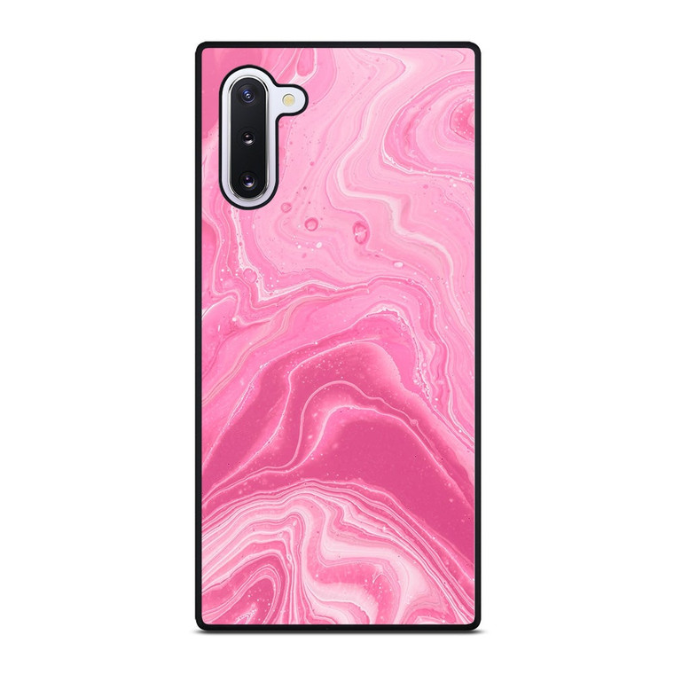 PINK LIQUID TEXTURES Samsung Galaxy Note 10 Case Cover