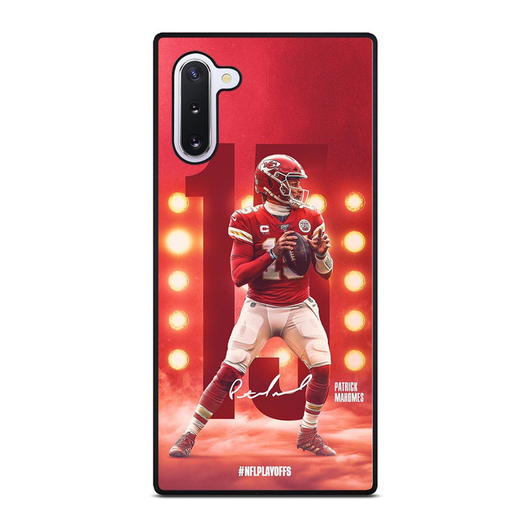 PATRICK MAHOMES 15 KANSAS CITY CHIEFS Samsung Galaxy Note 10 Case Cover