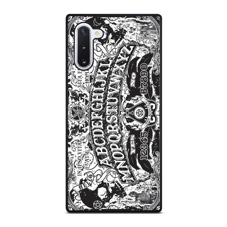 OUIJA BOARD BLACK AND WHITE Samsung Galaxy Note 10 Case Cover