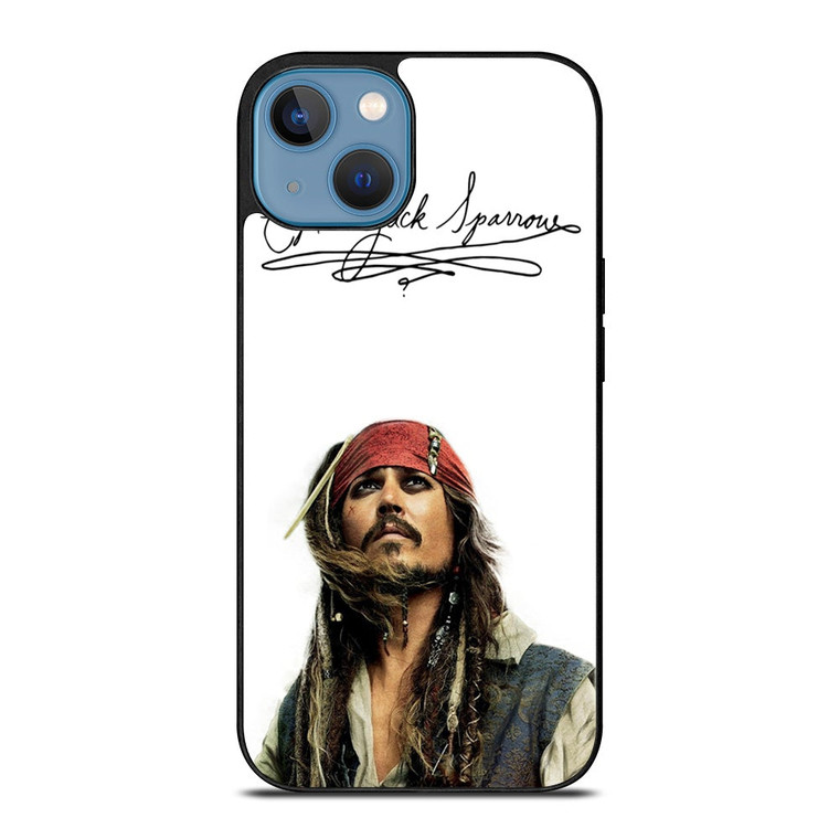 CAPTAIN JACK SPARROW PIRATES OF THE CARIBBEAN iPhone 13 Case Cover