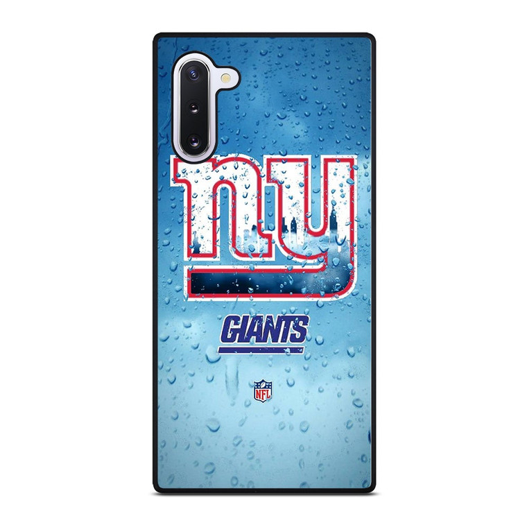 NEW YORK GIANTS NFL WET LOGO Samsung Galaxy Note 10 Case Cover