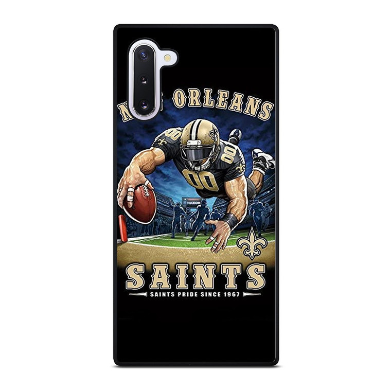 NEW ORLEANS SAINTS NFL ART Samsung Galaxy Note 10 Case Cover