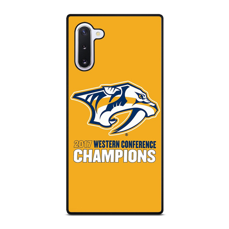 NASHVILLE PREDATORS LOGO 1 Samsung Galaxy Note 10 Case Cover