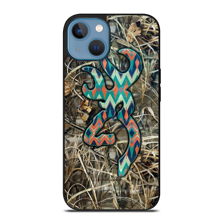 CAMO BROWNING LOGO iPhone 13 Case Cover