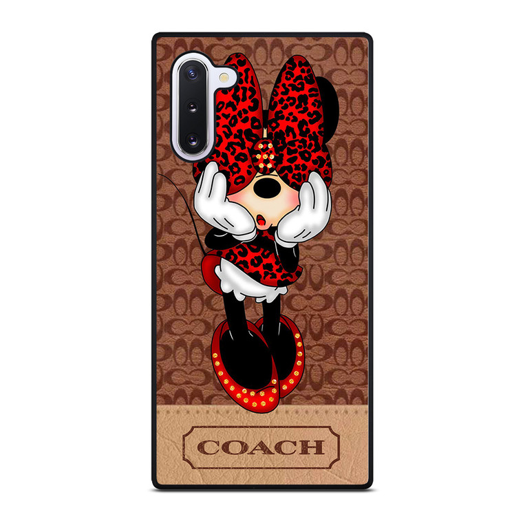 MINNIE MOUSE COACH Samsung Galaxy Note 10 Case Cover
