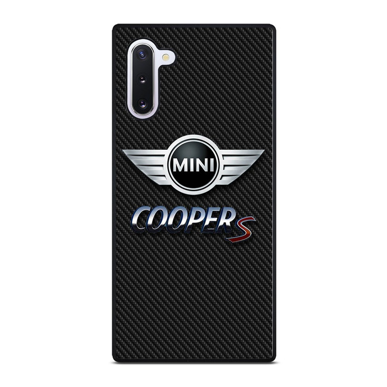 MINI COOPER S CARBON Samsung Galaxy Note 10 Case Cover