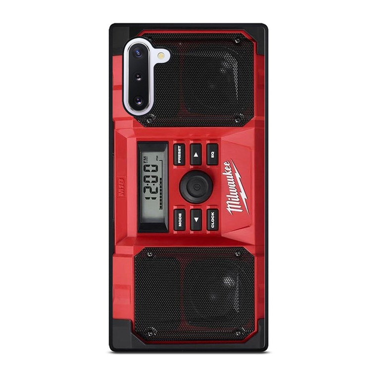 MILWAUKEE JOBSITE RADIO Samsung Galaxy Note 10 Case Cover