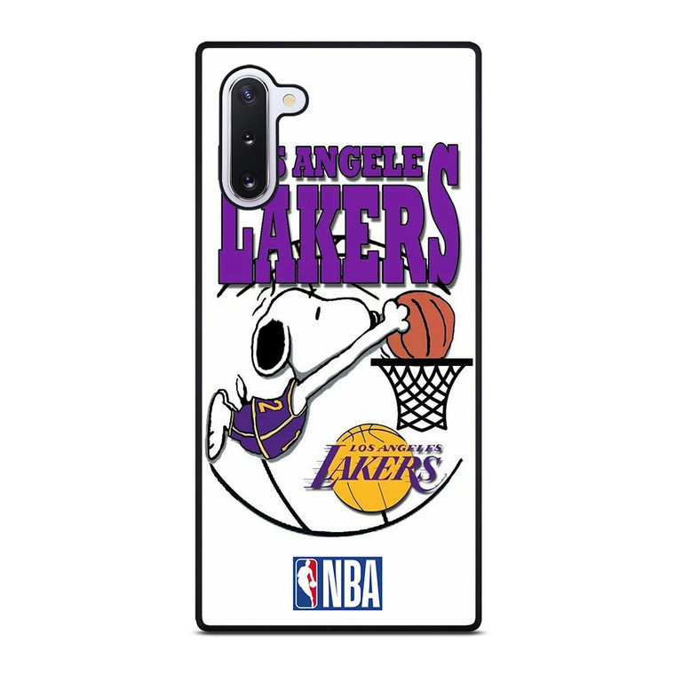 LA LAKERS SNOOPY DUNK Samsung Galaxy Note 10 Case Cover