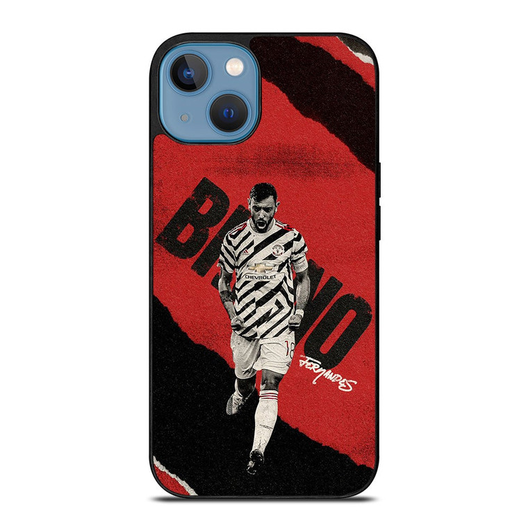 BRUNO FERNANDES MANCHESTER UNITED 3RD KIT iPhone 13 Case Cover