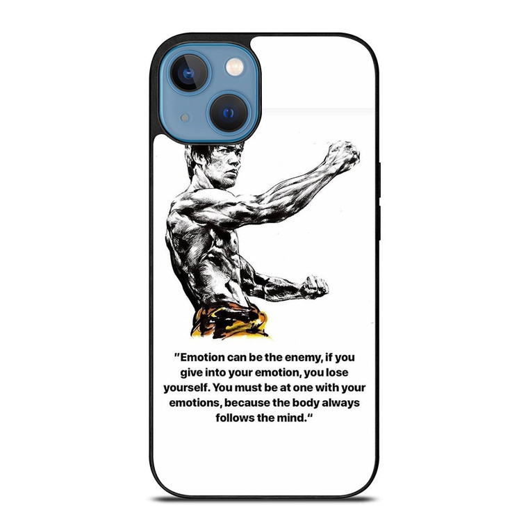 BRUCE LEE QUOTE iPhone 13 Case Cover