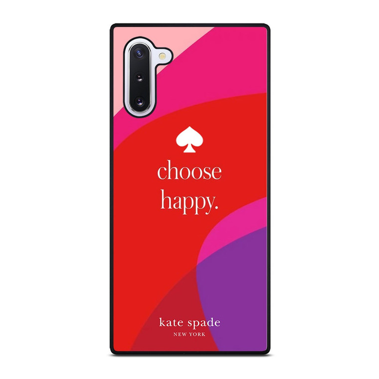 KATE SPADE CHOOSE HAPPY Samsung Galaxy Note 10 Case Cover
