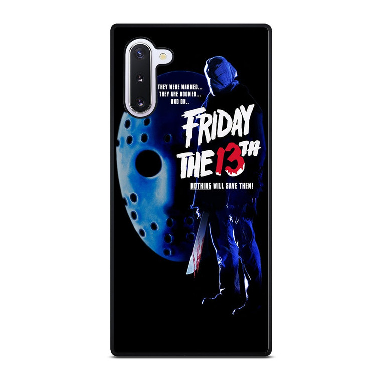 JASON FRIDAY THE 13TH POSTER Samsung Galaxy Note 10 Case Cover