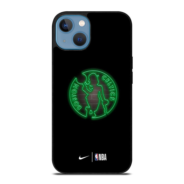 BOSTON CELTICS NEON NIKE NBA iPhone 13 Case Cover