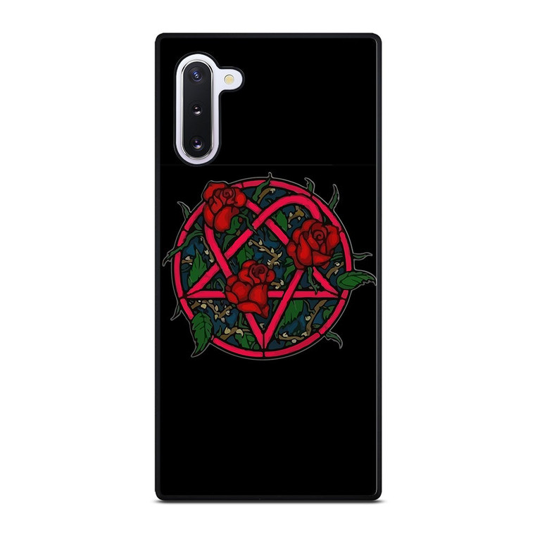 HIM BAND HEARTAGRAM FLOWER Samsung Galaxy Note 10 Case Cover