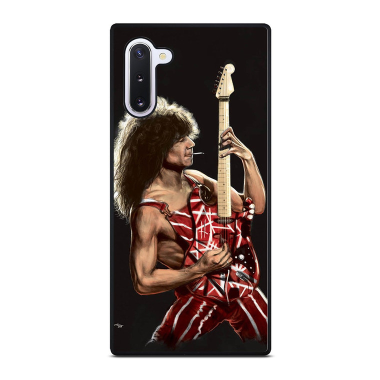 EDDIE VAN HALEN AND GUITAR Samsung Galaxy Note 10 Case Cover