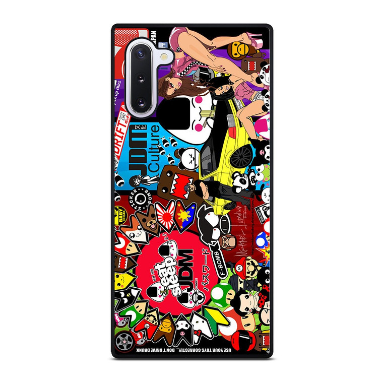 EAT SLEEP JDM COLLAGE Samsung Galaxy Note 10 Case Cover