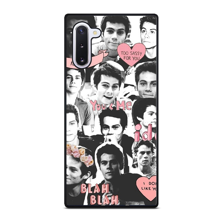 DYLAN O'BRIEN COLLAGE Samsung Galaxy Note 10 Case Cover