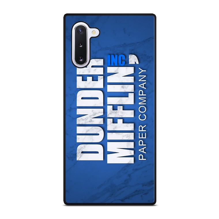DUNDER MIFFLIN LOGO MARBLE Samsung Galaxy Note 10 Case Cover