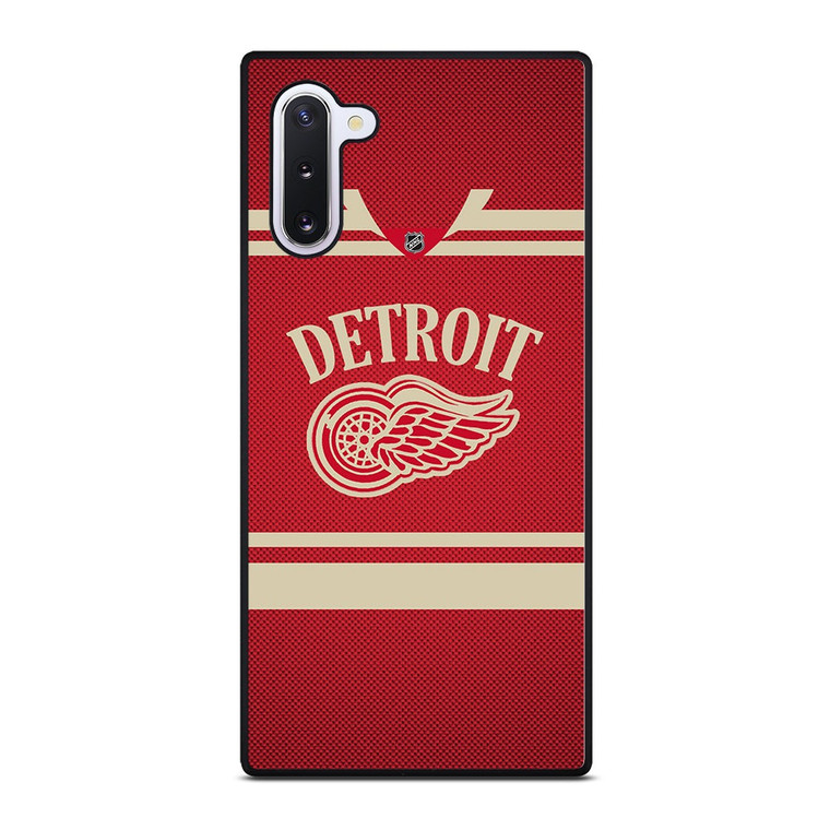 DETROIT RED WINGS NHL JERSEY Samsung Galaxy Note 10 Case Cover