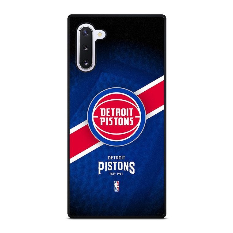 DETROIT PISTONS NBA TEAM Samsung Galaxy Note 10 Case Cover
