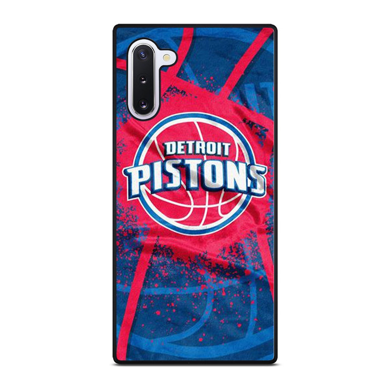 DETROIT PISTONS LOGO JERSEY Samsung Galaxy Note 10 Case Cover