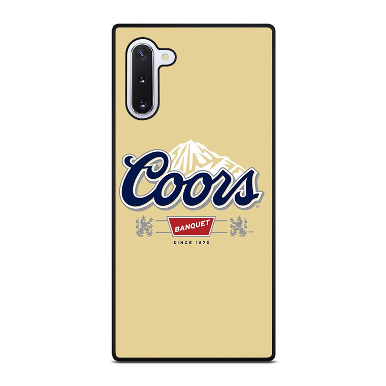 COORS BEER BANQUET LOGO Samsung Galaxy Note 10 Case Cover