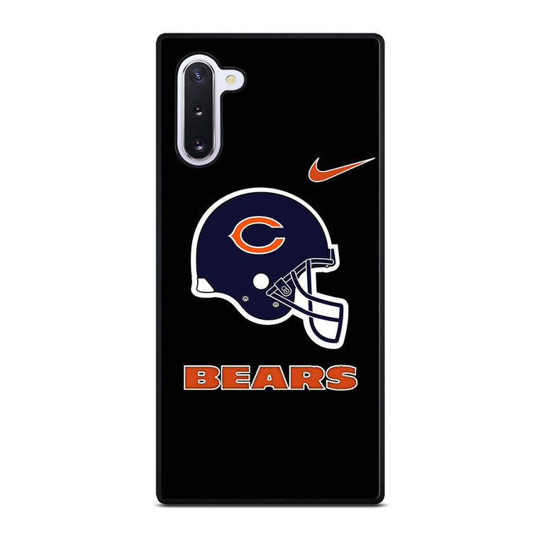 CHICAGO BEARS NFL HELMET NIKE Samsung Galaxy Note 10 Case Cover
