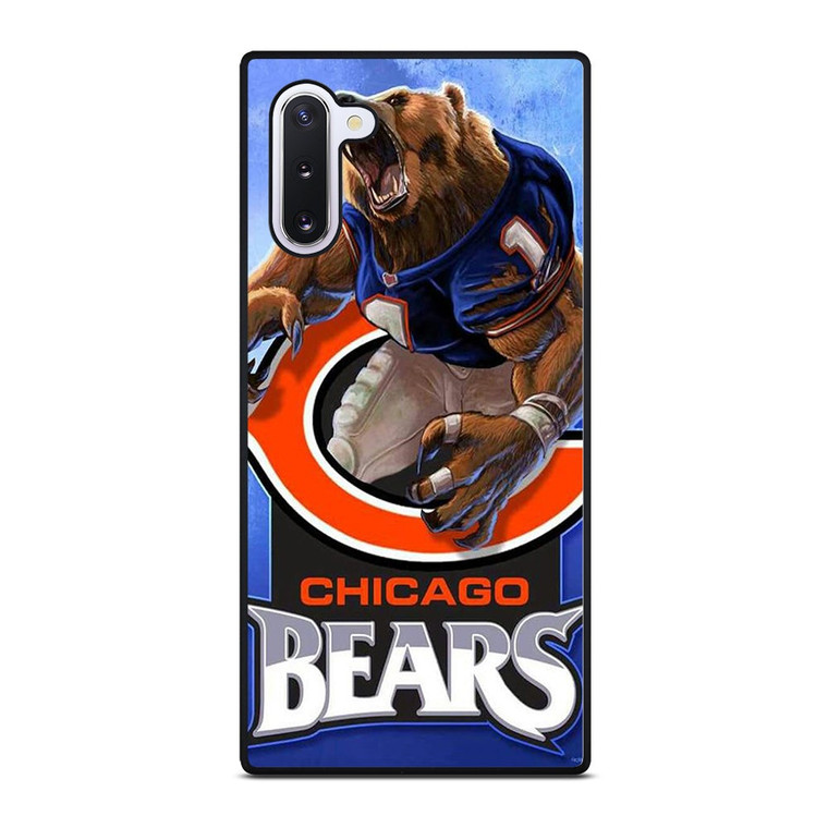 CHICAGO BEARS MASCOT LOGO Samsung Galaxy Note 10 Case Cover CHICAGO BEARS MASCOT LOGO Samsung Galaxy Note 10 Case Cover