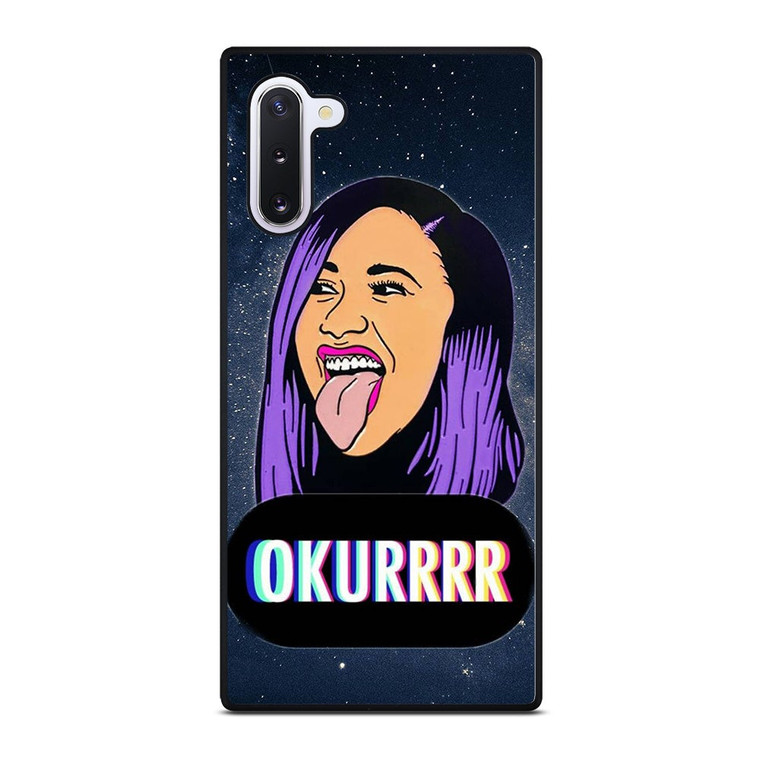 CARDI B FACE CARTOONCARDI B HIP HOP HOT Samsung Galaxy Note 10 Case Cover