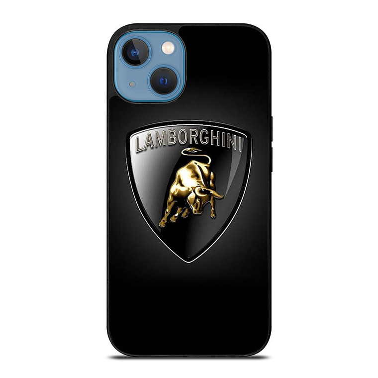 BLACK LAMBORGHINI LOGO iPhone 13 Case Cover