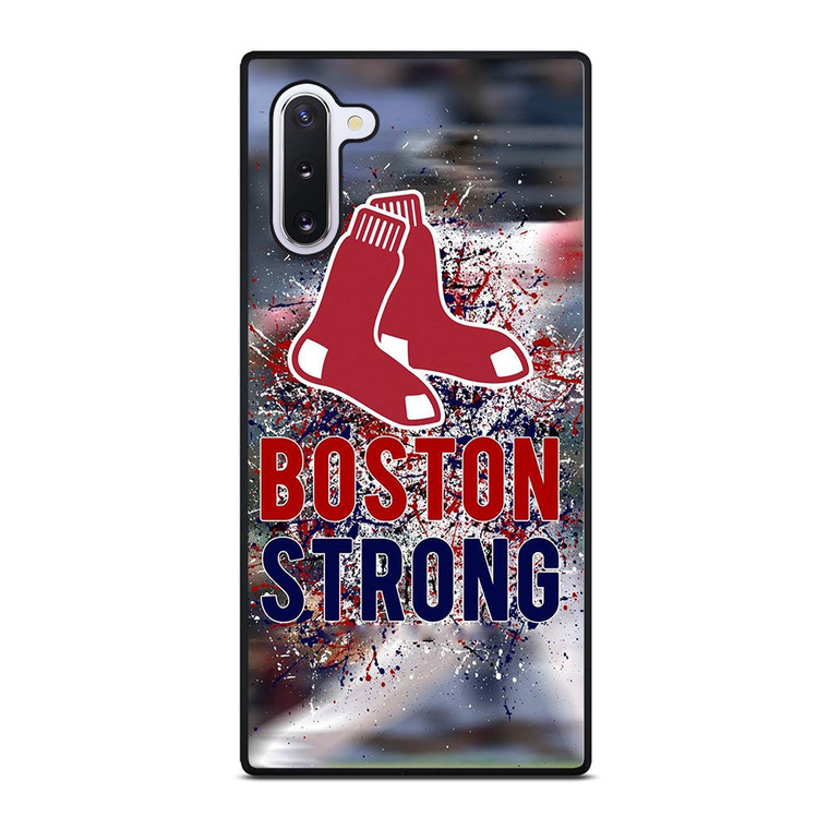 BOSTON RED SOX  STRONG ART Samsung Galaxy Note 10 Case Cover