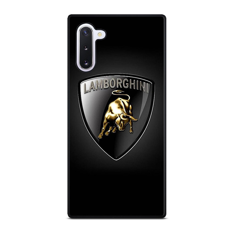 BLACK LAMBORGHINI LOGO Samsung Galaxy Note 10 Case Cover