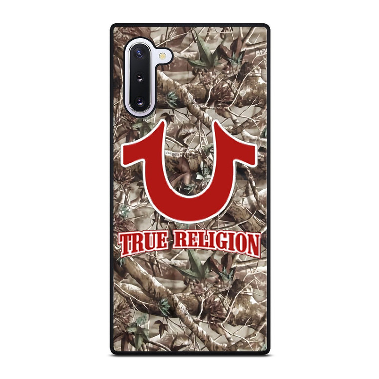 BIG BUDDHA TRUE RELIGION CAMO LOGO Samsung Galaxy Note 10 Case Cover