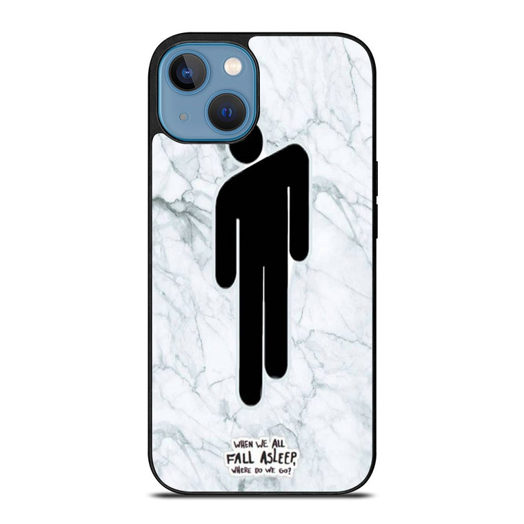 BILLIE EILISH LOGO MARBLE iPhone 13 Case Cover