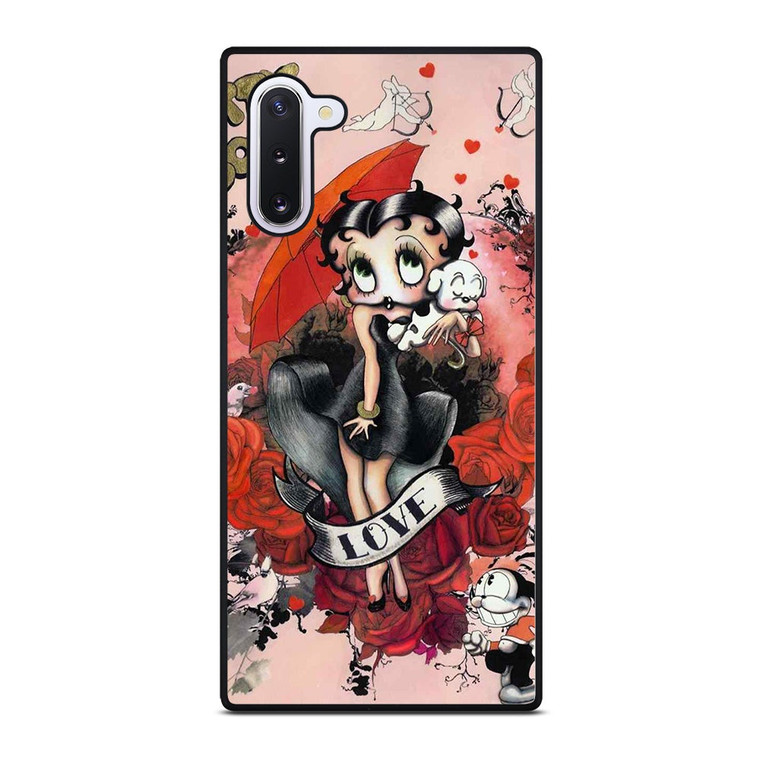 BETTY BOOP LOVE CARTOON Samsung Galaxy Note 10 Case Cover