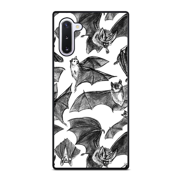 BAT HAND DRAWING PATTERN Samsung Galaxy Note 10 Case Cover