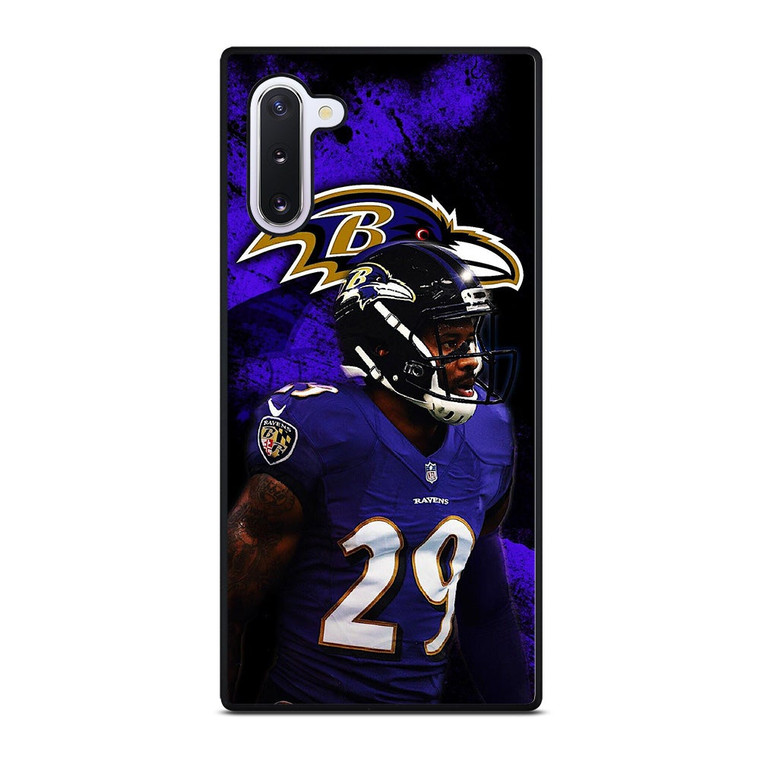 BALTIMORE RAVENS MARLON HUMPHREY 29 NFL Samsung Galaxy Note 10 Case Cover