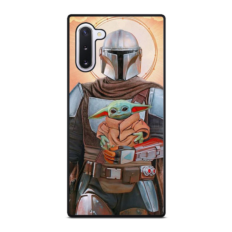 BABY YODA AND THE MANDALORIAN STAR WARS Samsung Galaxy Note 10 Case Cover