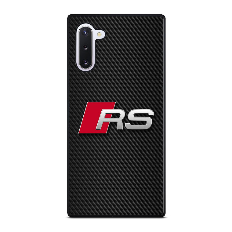 AUDI RS CARBON LOGO Samsung Galaxy Note 10 Case Cover